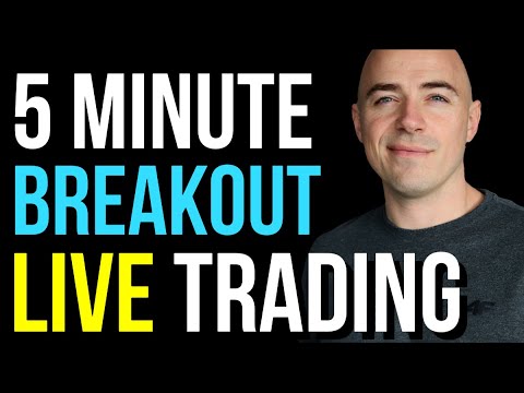 Breakout Trading Strategy - London session live trading