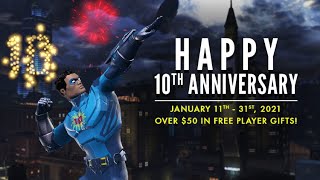 DC Universe Online отмечает десятилетие вместе с новым событием