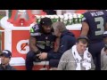 Marshawn Lynch tells Pete Carroll I just read it.