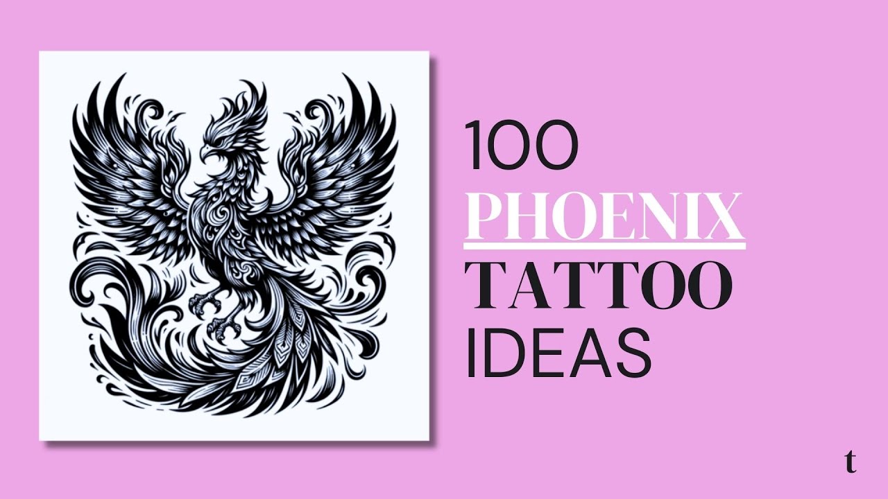 100 Phoenix Tattoo Design Ideas