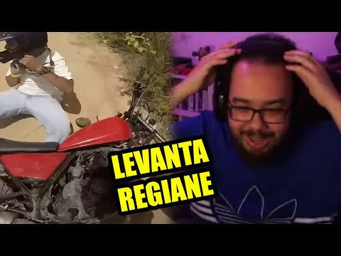 LUDGERO REAGE AO QUEDAS DE MOTO 126 DO XRACING - Cortes do Ludgero