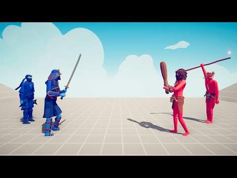 SAMURAI & NINJA vs EVERY UNIT| TABS Totally Accurate Battle Simulator