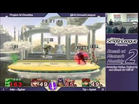 Smash at Macnarb 2 - Met + Ryker vs. Tip + Ajred - Project M