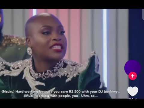 Mbuzi and Nsuku break up on bbmzansi reunion #bigbrotherblog #BBMzansi #bbmzansireunion
