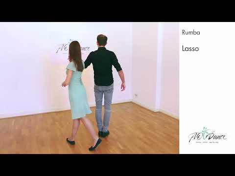 Rumba Figur: Lasso - Erklärung im Detail, Führung & Übung einzeln und paarweise ohne Musik