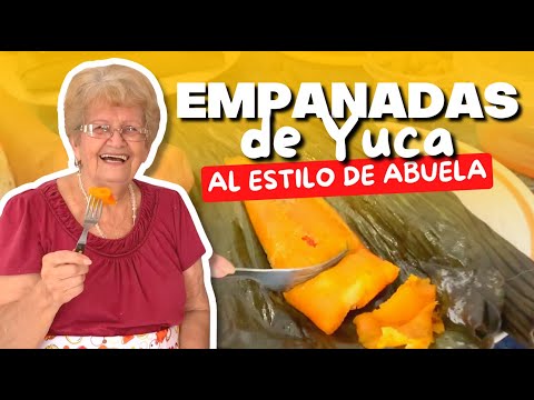 ABUELA HIZO UNAS EMPANADAS DE YUCA EXQUISITAS