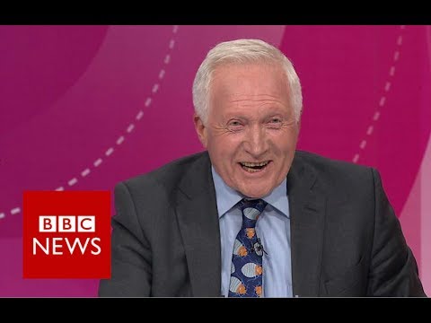 Dimbleby's 'BED TIME' alarm interrupts Question Time - BBC News