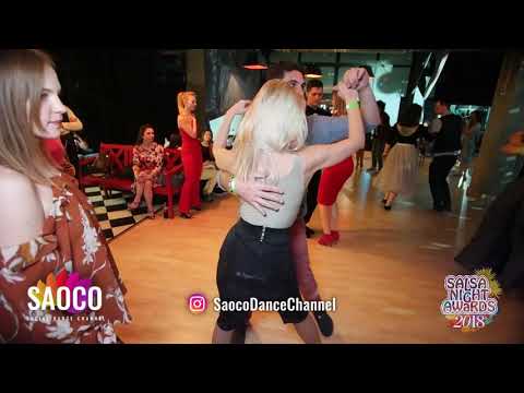 Markos Karmazin and Svetlana Malysheva Salsa Dancing at Salsa Night Awards 2018, 14.04.2019