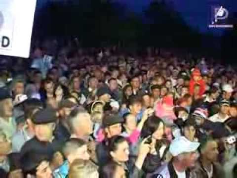 Dan Diaconescu, omul care a îmbrățișat peste un milion de români! Păstrăveni, Neamț, Romania