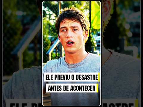 Ele Previu o Desastre Antes de Acontecer #netflix #melhoresfilmes #primevideo
