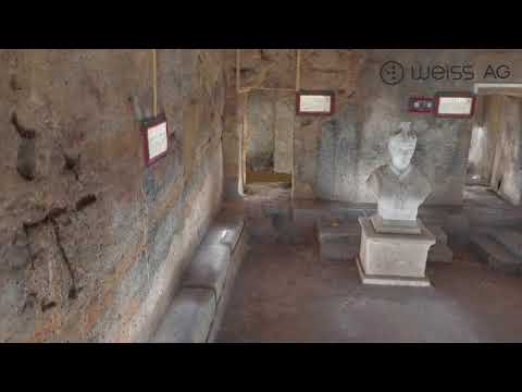 3D photogrammetry point clouds - Chinese tomb wanghoumu  - 3D Scanner Civetta Weiss AG