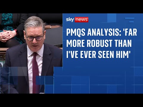 Starmer 'far more robust' over Trump than ever before | Beth Rigby on PMQs