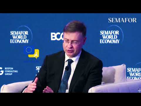 Video Thumbnail: EU Falling Behind? ⚠️ Dombrovskis Unveils Competitiveness Plan, Pushes EU Reform & ‘28th Regime’