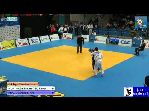 Sandor Nagysolymosi (HUN) - Axel Clerget (FRA) [-81kg]