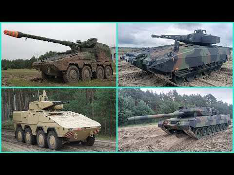 Leopard, Puma, Boxer RCT 30 und RCH 155- TrÜbPl Klietz