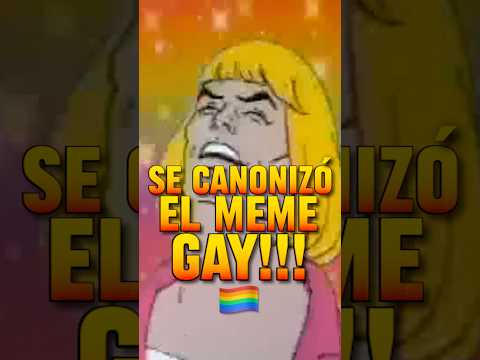 THE GAY MEME BECAME CANON! 😳🏳️&zwj;🌈