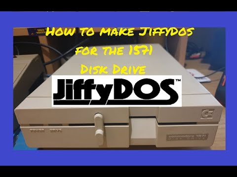 How to make JiffyDos for the 1571 Disk Drive
