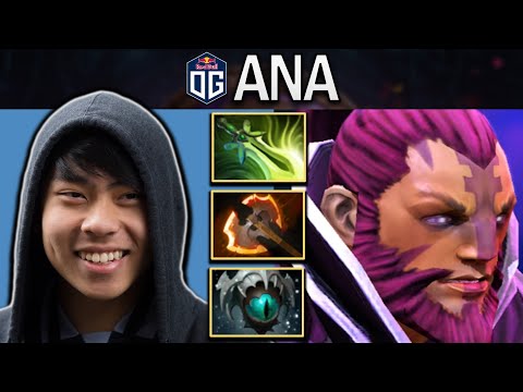 OG.ANA SMURF ANTI-MAGE WITH 21 KILLS & 1100 XPM - DOTA 2 PRO GAMEPLAY