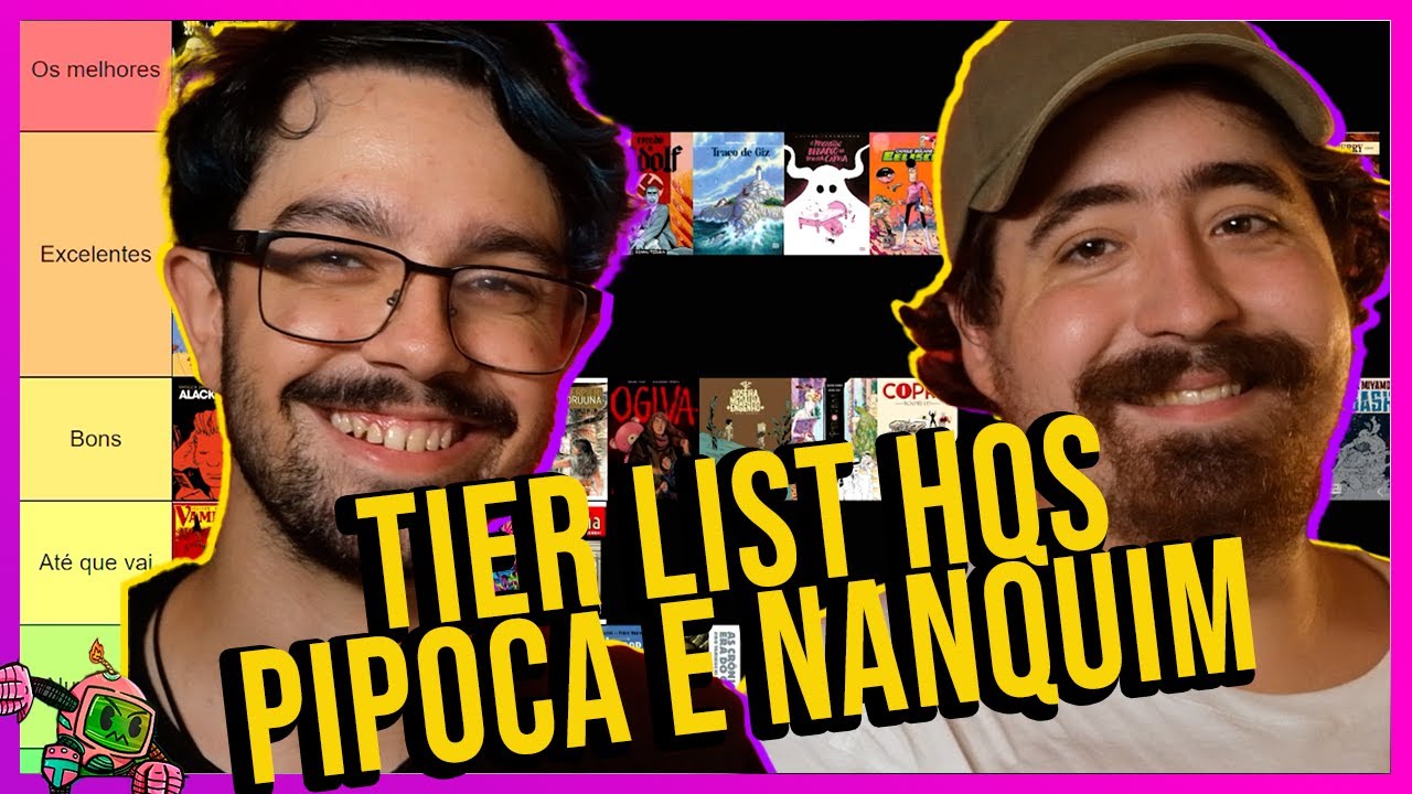 TIER LIST rankeando TODAS as HQs da Pipoca E Nanquim