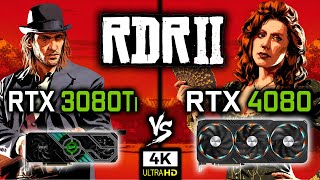 RTX 3080 Ti vs RTX 4080 in Red Dead Redemption 2 _ 4K - Benchmark