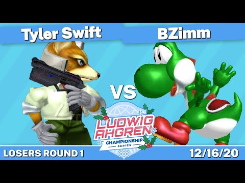Tyler Swift (Fox) VS BZimm (Yoshi) Losers Round 1- Ludwig Ahgren Championship Series EC Qualifier