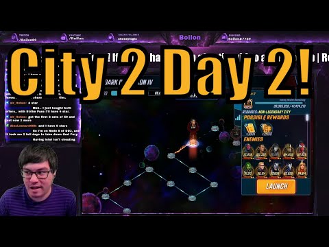 Dark Dimension 4 City 2 (Node 11) Day 2 - Marvel Strike Force