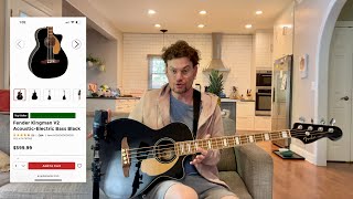 Video thumbnail for Fender Kingman V2 Demo (Gear Review) by Roger Louis