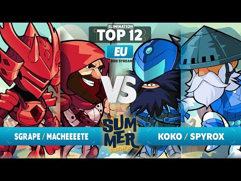 Koko & Spyrox vs Sgrape & Macheeeete - Elimination Top 12 - Summer Championship 2023 - EU 2v2