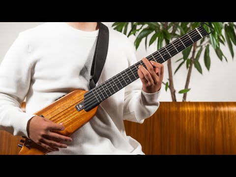 Donner HUSH-I Guitar For Travel - Portable Headless Acoustic-Electric Guitar image 8