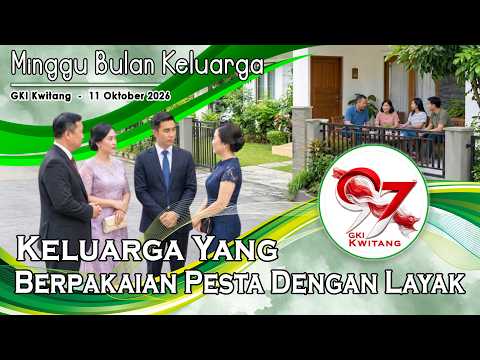 KEBAKTIAN MINGGU BULAN KELUARGA  – 11 Oktober 2026