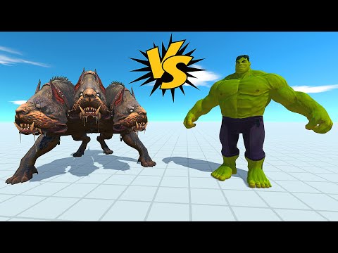CERBERUS VS HULK - Animal Revolt Battle simulator