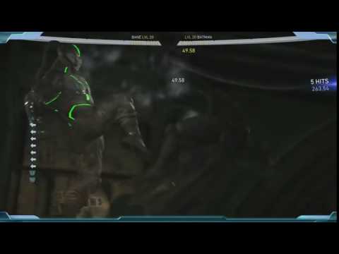 Injustice 2 Bane vs Batman Super Move Game Play 2017 PS4 Xbox One