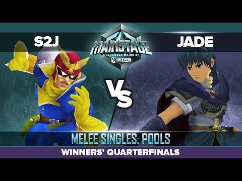 S2J vs Jade - Winners' Quarterfinals: Melee Singles Pools - Mainstage | Captain Falcon vs Marth