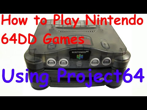 How to Play Nintendo64 DD Games Using Project64 in 2022