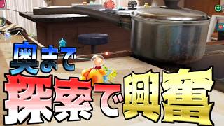 【ピクミン４】立派な家を奥まで探索していたらどれもリアルすぎて興奮しちゃいました！！