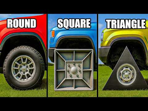 Testing Round vs Square vs Triangle Wheels in GTA 5