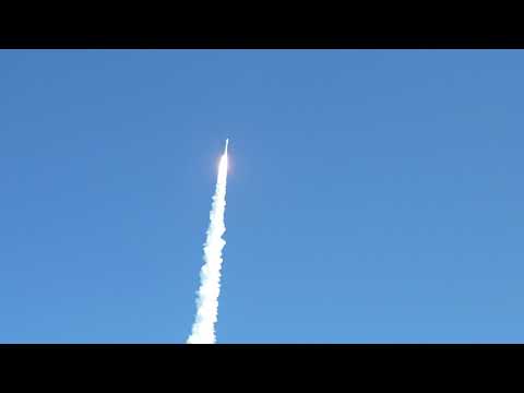 宇宙システム工学科 【4K映像】射点から4km  H2Aロケット打ち上げ space rocket launch video