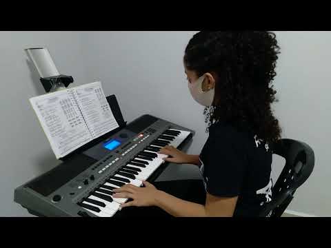 Cristo, o Fiel Amigo (Hino 08 da Harpa Cristã) - Teclado - Larissa