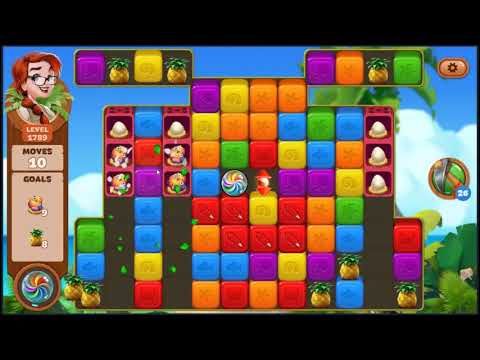 Lost Island Blast Adventure Level 1789 - NO BOOSTERS 🏝️ | SKILLGAMING ✔️