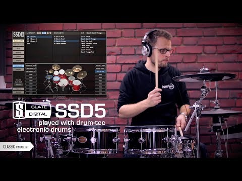 SSD5 triggered with Roland TD-50 & drum-tec electronic drums