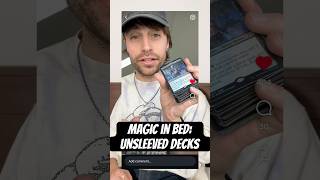 Magic in Bed: Unsleeved Decks #mtg #magicthegathering #mtgcommander #tcg #mtgtiktok