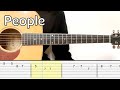 Libianca - People (Easy Guitar Tabs Tutorial)