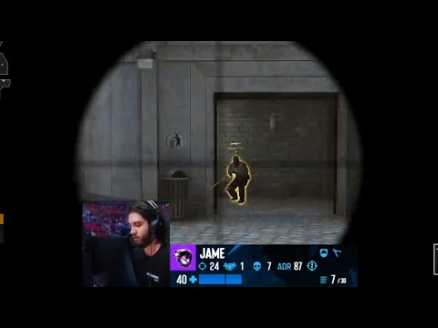 Jame 1v3 against MOUZ on Overpass (IEM Rio Major - Semifinal - MOUZ vs Outsiders)