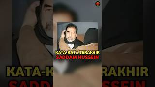 Download lagu THE LAST WORDS SADDAM HUSSEIN SPOKEN BEFORE HE WAS EXECUTED mp3
