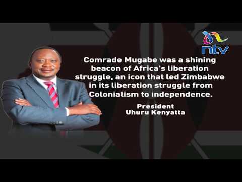 Honouring Robert Mugabe: President Uhuru orders flags be flown at half mast