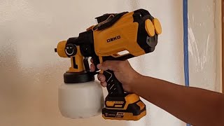 Pistola a bateria Deko ( DKSG20K3Y-S1 ) Feedback completo