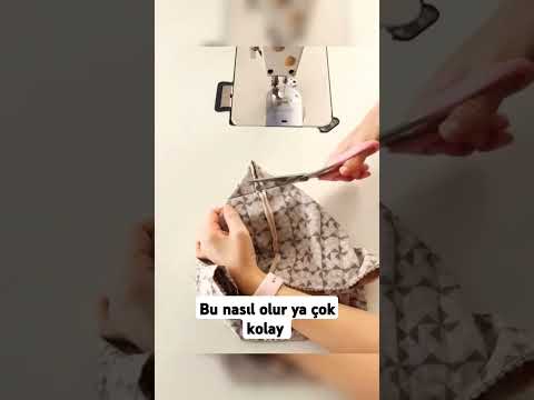 Pratik çanta dikimi/dikiş makinesi teknikleri/singer dikiş makinesi #sewing #örgü #dikiş #diysewing