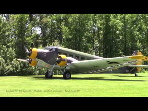 Junkers JU-52 Taxiing (no sound)