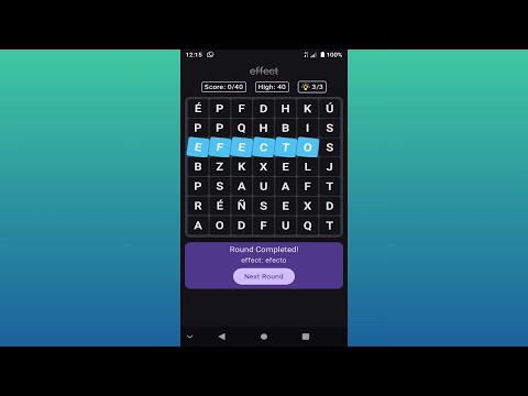 WordSopa: English ⇄ Spanish