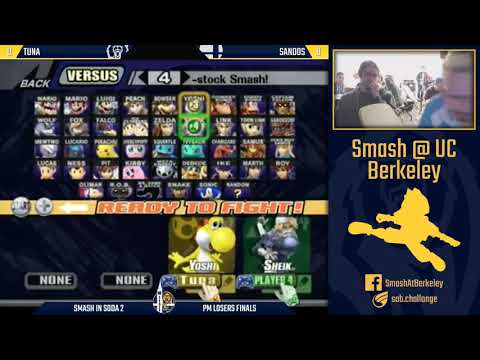 Smash in Soda 2 - PM Singles Losers Finals: Tuna vs Sandos